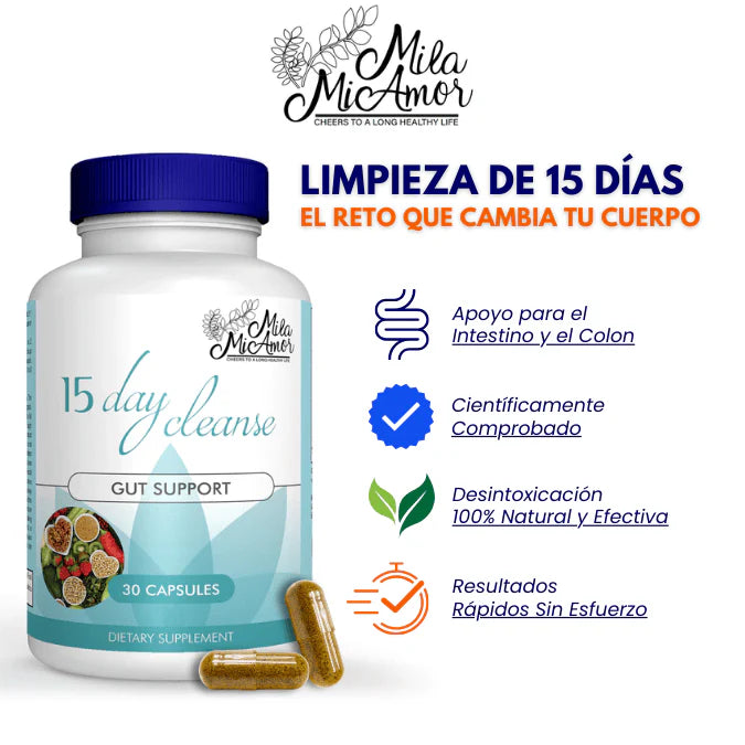 15 day cleanse gut support (ORIGINAL)